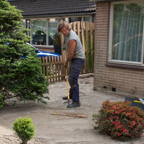 Herinrichting tuin in wijk De Maten, Apeldoorn